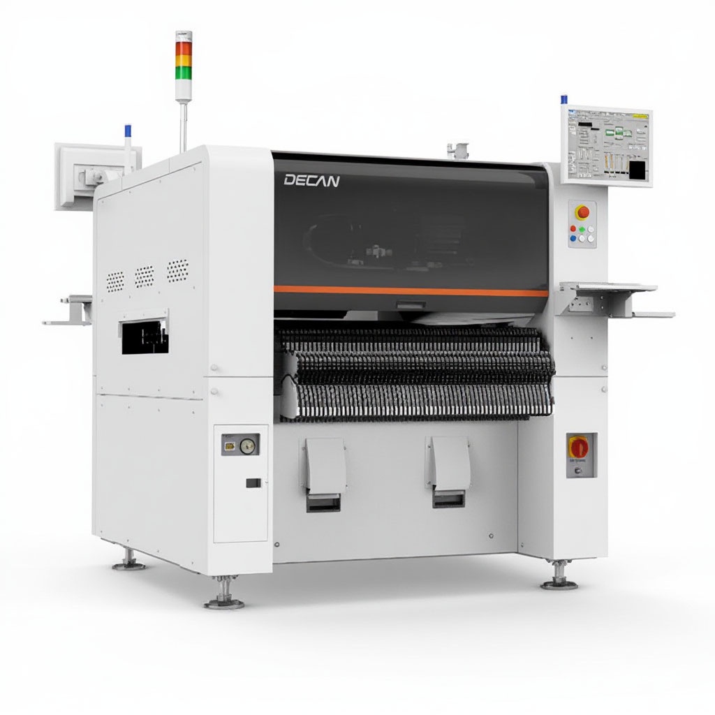 картинка Hanwha DECAN L2. Высокоскоростной автомат-установщик SMD компонентов являющийся официальным дистрибьютором в России 