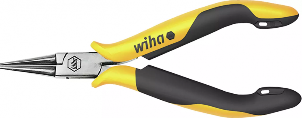 картинка WIHA 26804 / Professional. Антистатические круглогубцы серия Z37004 являющийся официальным дистрибьютором в России 