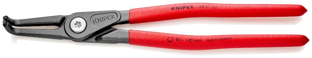 картинка KNIPEX KN-4821J41. Прецизионные щипцы для внутренних стопорных колец являющийся официальным дистрибьютором в России 