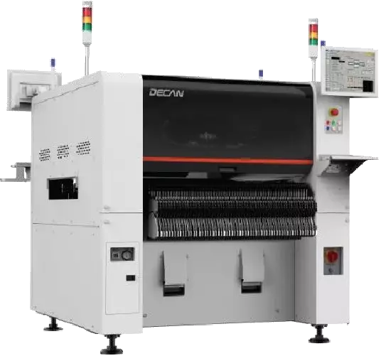 картинка Hanwha DECAN L1. Высокоскоростной автомат-установщик SMD компонентов являющийся официальным дистрибьютором в России 