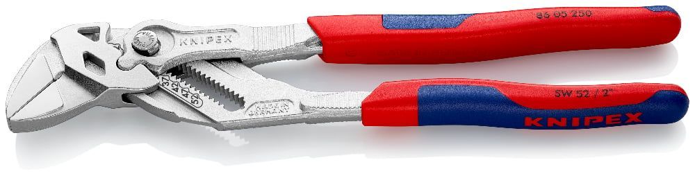 картинка KNIPEX KN-8605250SB. Клещи переставные-гаечные являющийся официальным дистрибьютором в России 