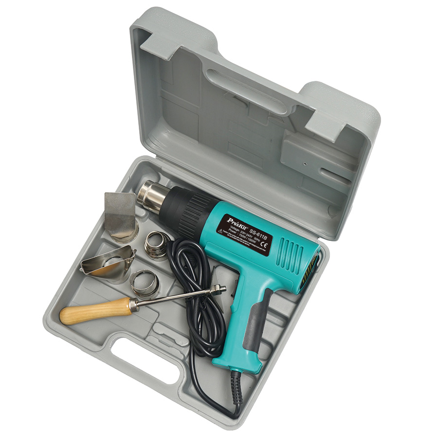 картинка ProsKit SS-611B. Термофен являющийся официальным дистрибьютором в России 