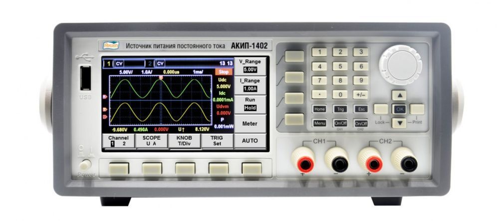 картинка АКИП 1402. Источник питания постоянного тока линейный являющийся официальным дистрибьютором в России 