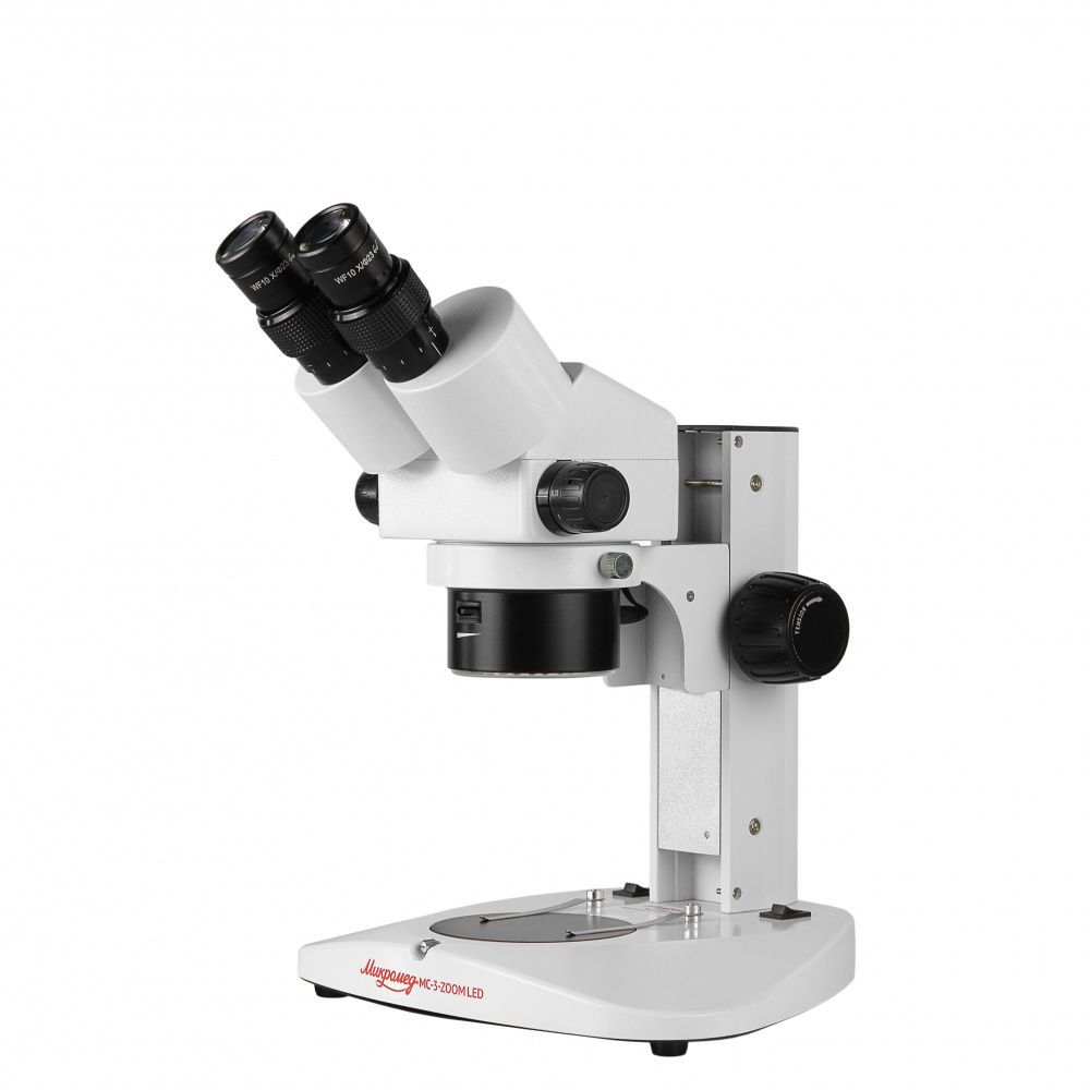 картинка Микромед MC-3-ZOOM LED. Микроскоп являющийся официальным дистрибьютором в России 