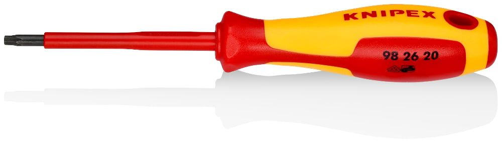 картинка KNIPEX KN-982620. Отвертка диэлектрическая TORX являющийся официальным дистрибьютором в России 