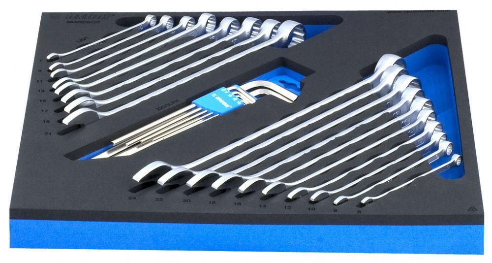 картинка Viking 964/2DSOS. Набор ключей комбинированных и шестигранных удлинённых являющийся официальным дистрибьютором в России 