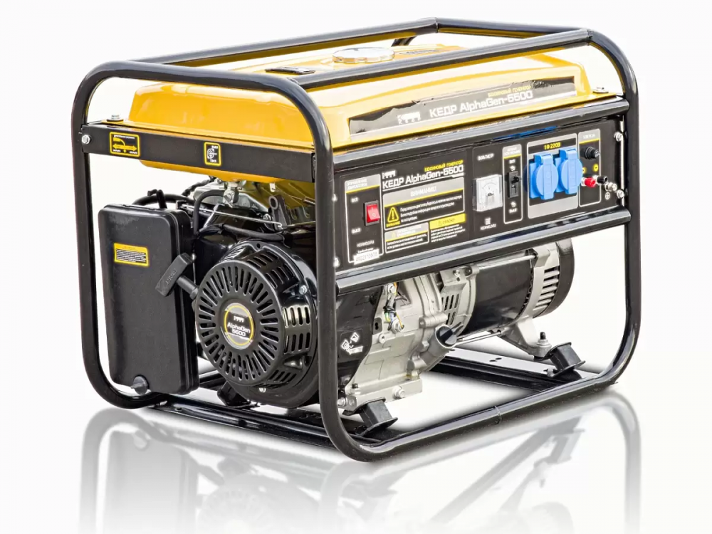 картинка КЕДР AlphaGen-5500. Генератор бензиновый являющийся официальным дистрибьютором в России 