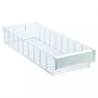 картинка Treston 6020-1. Ячейка прозрачная 186×600×82 мм для кассетниц являющийся официальным дистрибьютором в России 