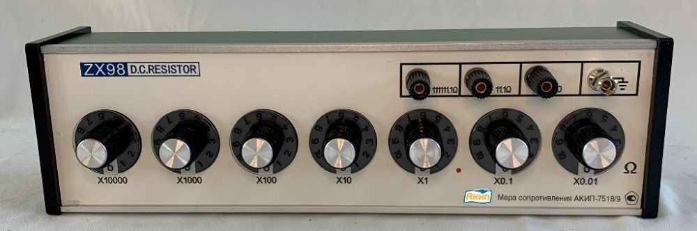 картинка АКИП 7518/9. Мера сопротивления являющийся официальным дистрибьютором в России 