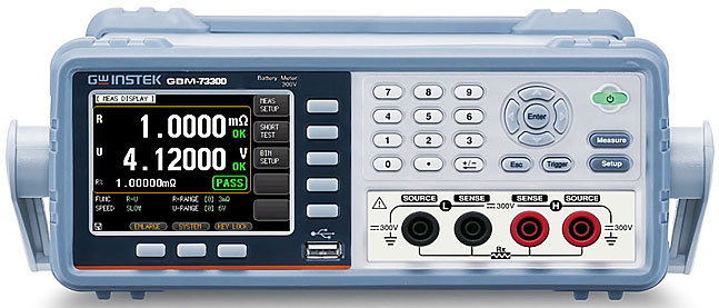 картинка GW Instek GBM-73300. Тестер батарей являющийся официальным дистрибьютором в России 