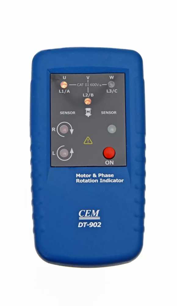 картинка CEM-Instruments DT-902. Индикатор чередования фаз являющийся официальным дистрибьютором в России 