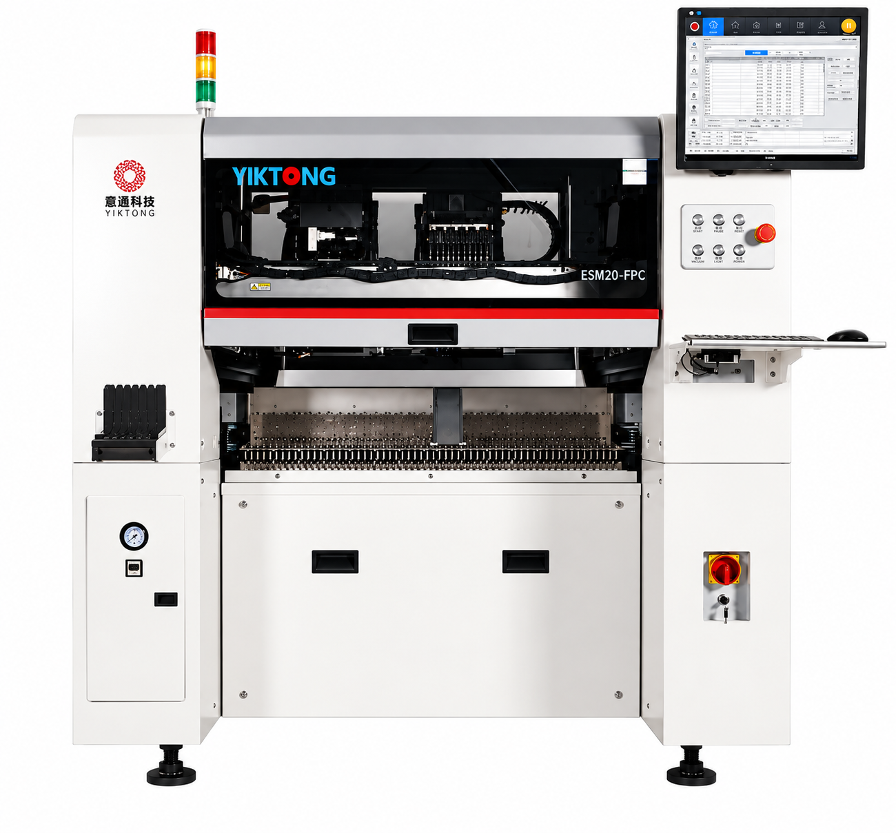 картинка YIKTONG ESM20-FPC. Высокоскоростной автомат-установщик SMD компонентов являющийся официальным дистрибьютором в России 