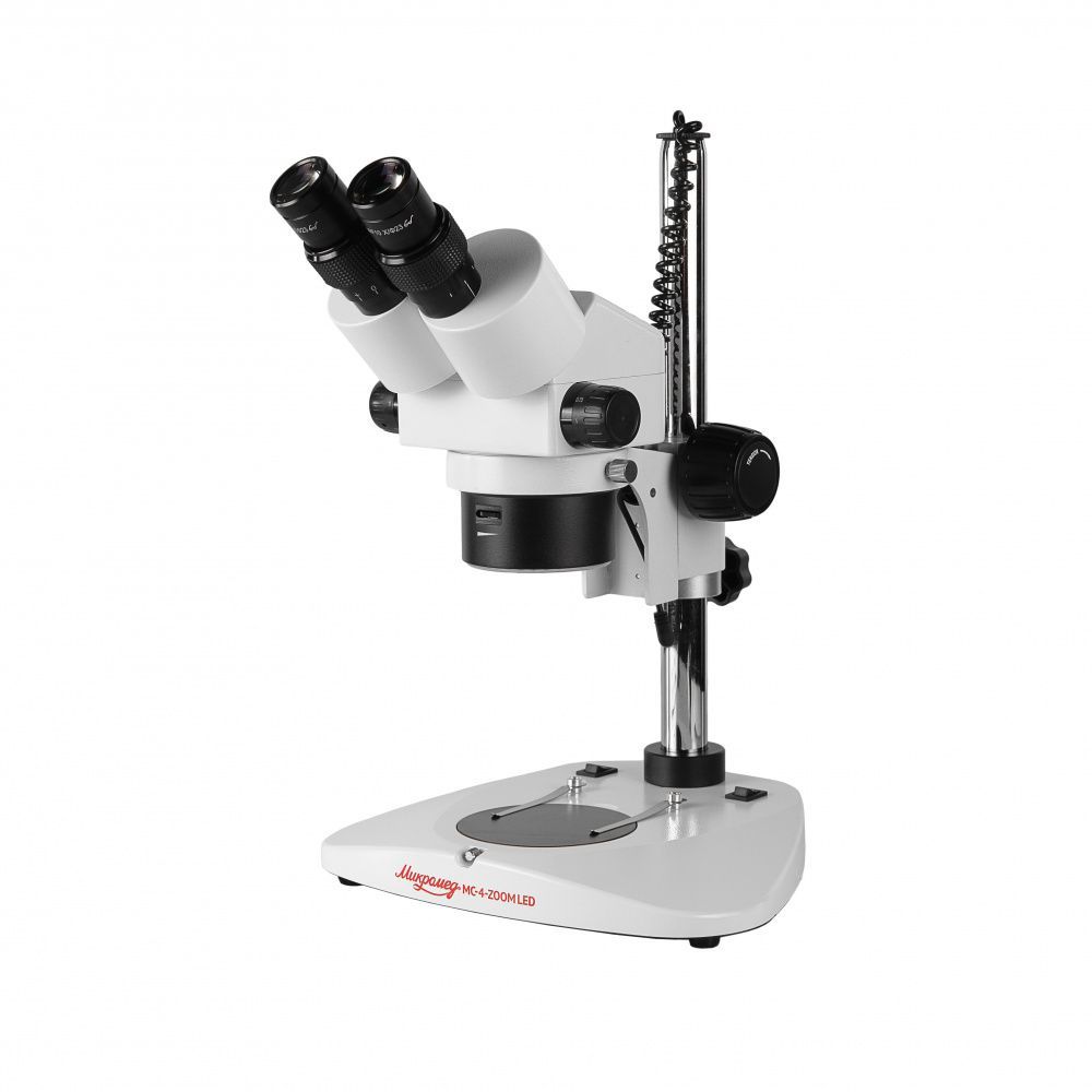 картинка Микромед МС-4-ZOOM LED. Микроскоп являющийся официальным дистрибьютором в России 
