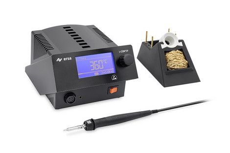 картинка Ersa i-CON1VC MK2 / 0IC1105V0C (80 Вт). Паяльная станция антистатическая с интерфейсом являющийся официальным дистрибьютором в России 