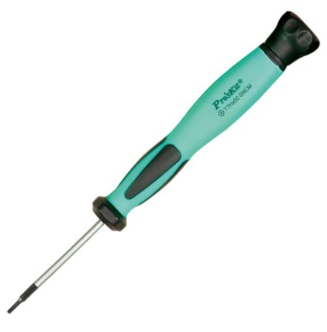 картинка ProsKit SD-083-T7H. Отвертка звездообразная (Torx) антистатическая являющийся официальным дистрибьютором в России 